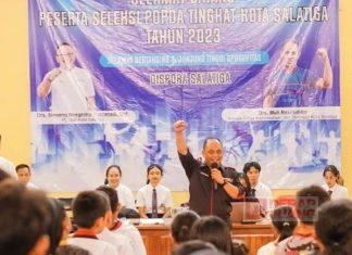 Bagas Ariyanto Hadiri Pembukaan POPDA Cabor Taekwondo Salatiga