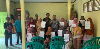 Bagikan Beasiswa PIP, Bayu Aji Harap Siswa Tambah Semangat Belajar