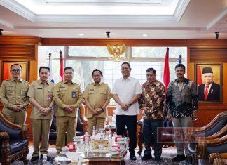 Bahas E-Katalog Pemda, Mas Hendi Temui Mendagri