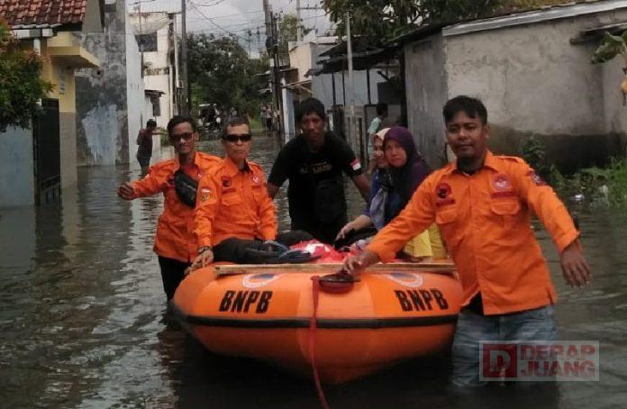 Bantu Korban Banjir, Baguna Kota Pekalongan Kirimkan Logistik