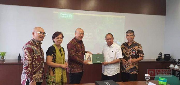 Bersama Kepala Dindik Banyumas, Sadewo Kunjungi Tanoto Foundation Jakarta