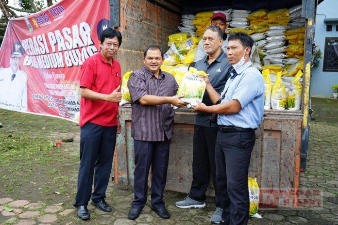 Bersama TPID Kab. Semarang, Ngesti Nugraha Lakukan Operasi Pasar Beras