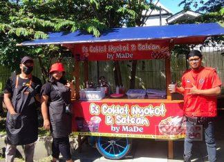 Buka Usaha Coklat dan Sate-satean, Cara Kreatif Srikandi Banteng Tegalkamulyan