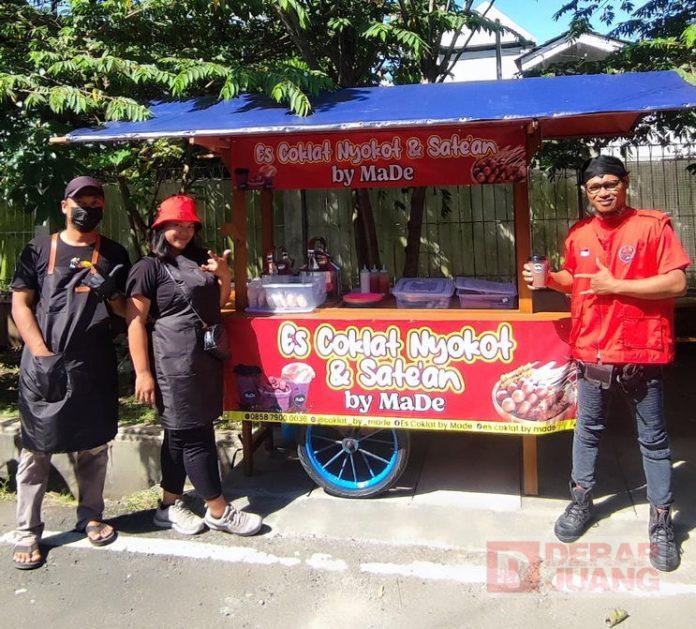 Buka Usaha Coklat dan Sate-satean, Cara Kreatif Srikandi Banteng Tegalkamulyan