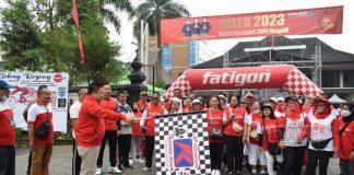 Bung Dance Lepas Rombongan Jalan Santai Dalam Event Bertajuk Gotong Royong