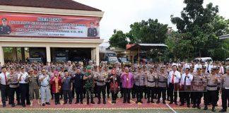Bupati Grobogan Hadiri Apel Operasi Ketertiban Lalu Lintas Bersama Polres