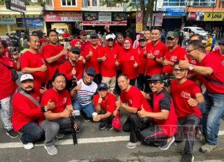 Bupati Grobogan Senam Bersama Dalam Rangka HPN 2023
