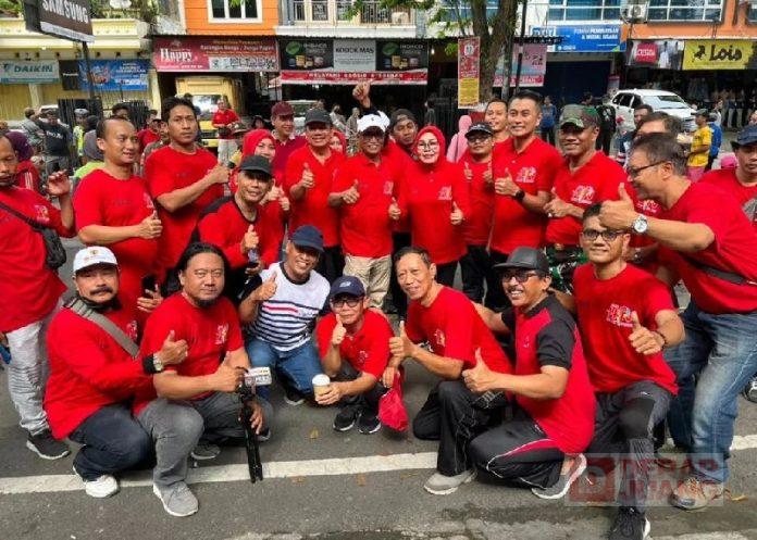 Bupati Grobogan Senam Bersama Dalam Rangka HPN 2023