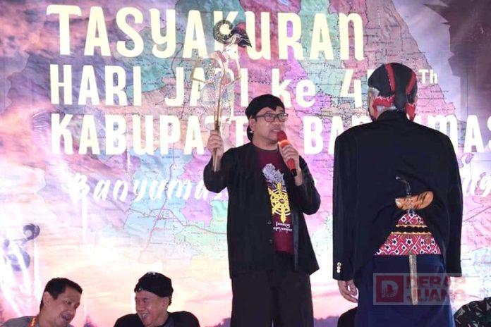 Bupati Husein Buka Tradisi Wayang Ruwat Hari Jadi Banyumas
