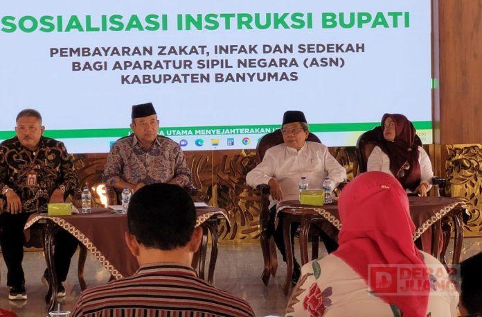 Bupati Husein Minta Kepala OPD Dukung Kewajiban Membayar Zakat