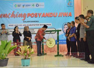 Bupati Husein Resmikan 16 Posyandu Jiwa di Pekuncen