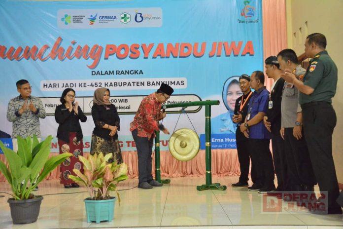 Bupati Husein Resmikan 16 Posyandu Jiwa di Pekuncen