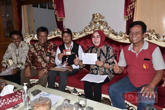 Dari Rumah Dinas Bupati Grobogan, Coklit Pemilu 2024 Grobogan Dimulai