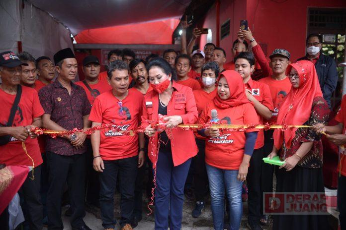 Dirikan Posko Pemenangan, Tuti N Roosdiono Siap Menangkan PDI Perjuangan di 2024