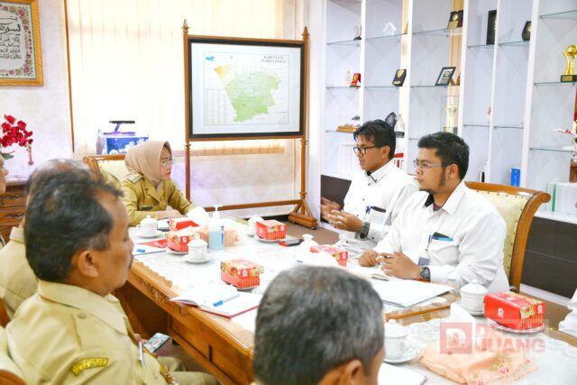 Diterima Bupati Tiwi, Bulog Banyumas Siap Kerja Keras Kendalikan Harga Beras