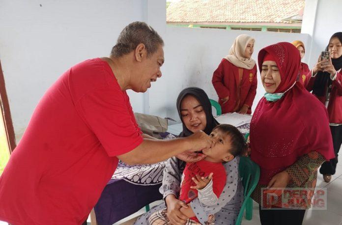 Edy Supriyanto Berikan Vitamin A untuk Balita, Diharapkan Tak Ada Kasus Stunting