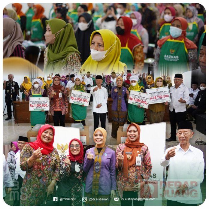 Gandeng Baznas Provinsi, Bupati Demak Salurkan Bantuan Pelatihan Boga