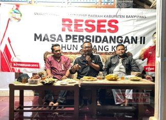 Gelar Reses di 5 Tempat, Agus Supriyanto Siap Kawal Usulan Masyarakat