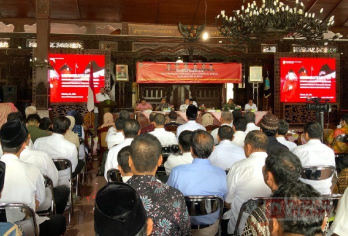 Gelar Seminar, Masan Berpesan Agar Pengisian Perangkat Desa Harus Kondusif