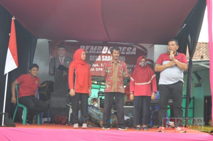 Hadiri Rembug Desa Sadabumi, Taufik Saya Melihat Potensi Wisata Alam