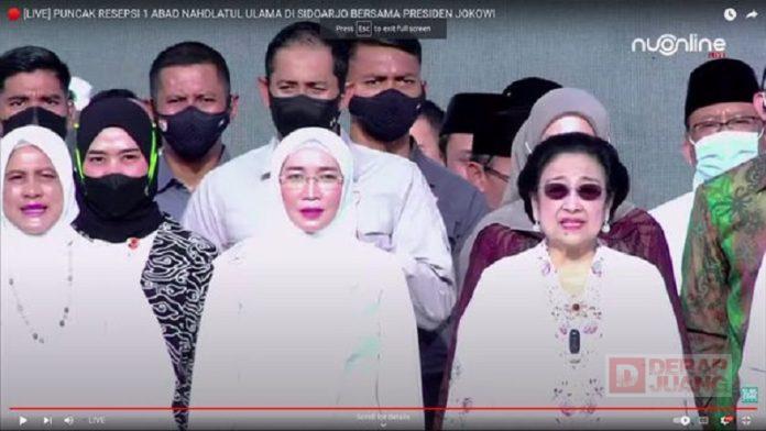 Ibunda Megawati Hadiri Puncak NU Satu Abad di Sidoarjo (2)