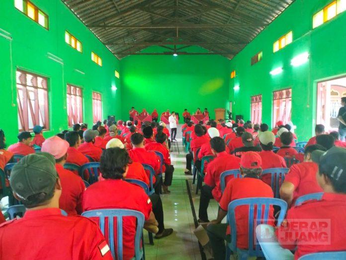 Juli Krisdianto Bersama KomandanTe Bintang Dua Gelar Rapat Konsolidasi di Kemranjen