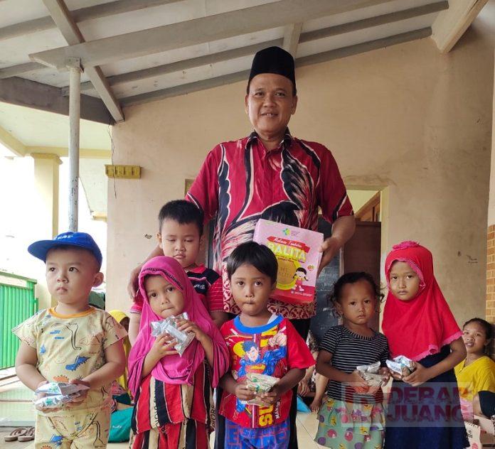 Maskyur Bagikan Makanan Tambahan ke Balita-Ibu Hamil, Upaya Tingkatkan Gizi