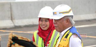 Mbak Eisti Dampingi Jokowi Resmikan Jalan Tol Semarang-Demak