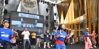 Meriahkan Hari Jadi ke-452 Banyumas, Bupati Husein Buka Senam Cinta Rupiah