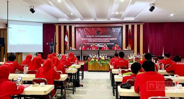 PDI Perjuangan Banyumas Gelar Rapat Koordinasi Usulan Bacaleg