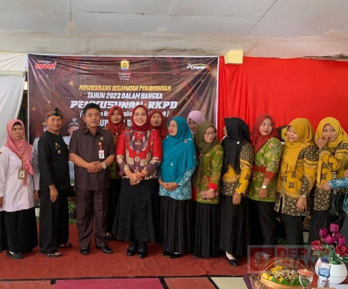 Penguatan Daya Saing SDM, Musafak dan Lusia Hadiri Musrembang Penawangan