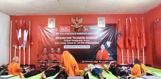 Peringati HUT Partai, PDI Perjuangan Banyumas Gelar Donor Darah