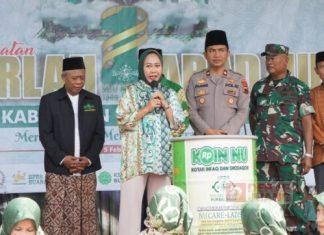 Peringati Satu Abad NU, Bupati Tiwi Canangkan Program Koin NU