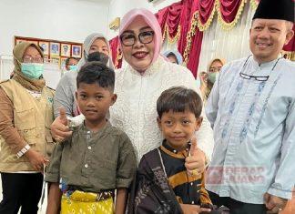 Rangkaian Hari Jadi Grobogan, Sri Sumarni Hadiri Kegiatan Sunatan Massal