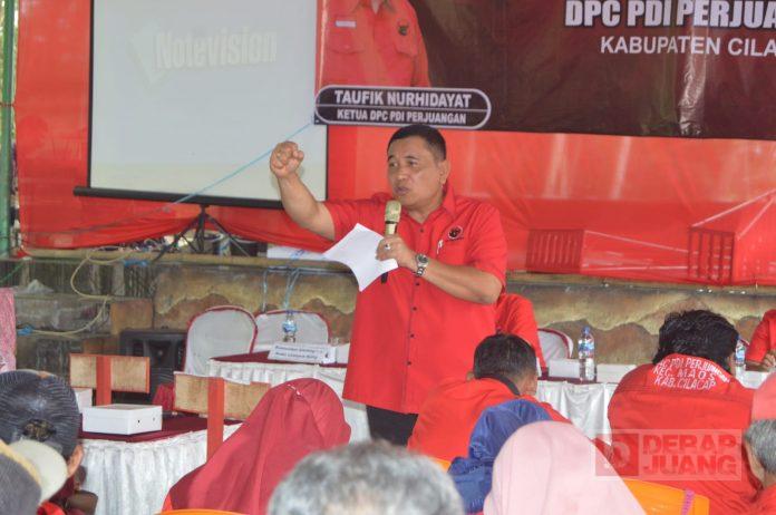 Rapatkan Barisan Banteng Jeruklegi, PDI Perjuangan Cilacap Gelar Konsolidasi
