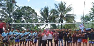 Resmikan Lapangan Voli Pangadegan, Taufik: Semoga Muncul Bibit Atlet Bola Voli