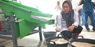 Resmikan Lumbung di Pekiringan dan Grantung, Bupati Tiwi: Ketahanan Pangan Terjaga