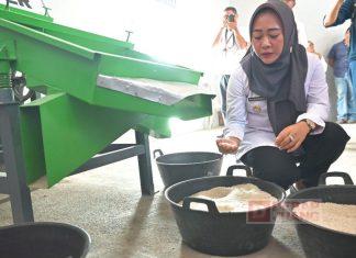 Resmikan Lumbung di Pekiringan dan Grantung, Bupati Tiwi: Ketahanan Pangan Terjaga