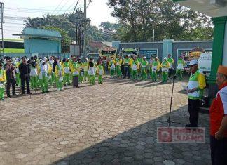Sadewo Lepas Kontingen Banyumas Pada Porsema NU XII Jawa Tengah
