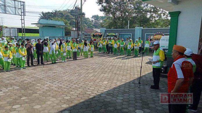 Sadewo Lepas Kontingen Banyumas Pada Porsema NU XII Jawa Tengah