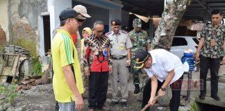 Sadewo Pasang Patok Lahan Warga Desa Babakan