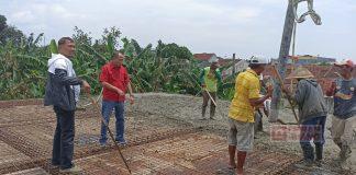 Sadewo Tinjau Pembangunan Kantor DPC PDI Perjuangan Banyumas