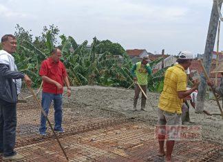 Sadewo Tinjau Pembangunan Kantor DPC PDI Perjuangan Banyumas