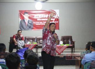 Sapa Warga Panulisan Timur, Taufik Hangatkan Suasana Dalam Berdialog