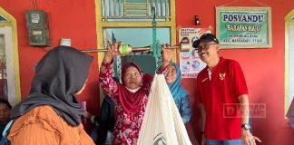 Selamatkan Generasi Penerus Bangsa dari Stunting, Sugono Salurkan PMT ke Bumil-Balita