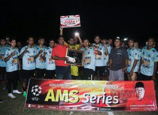 Seru, Laga Final Sepakbola Kawunganten Meriahkan HUT PDI Perjuangan ke-50