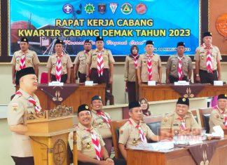 Slamet: Rakercab, Komitmen Wujudkan Kwarcab Demak Bergerak Cepat