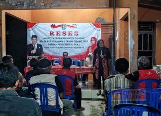Temui Warga Ciporos, Nike Yunita Gelar Reses