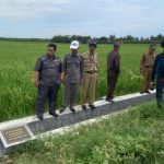 Tinjau Pembagunan Irigasi Pertanian Maos, Purwanto: Semoga Meningkatkan Hasil Tani