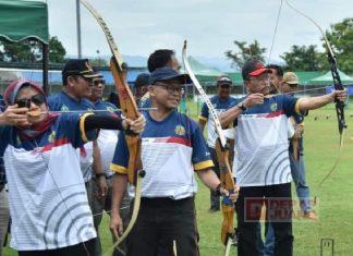 Wabup Rista Buka Perlombaan Panahan Tingkat Provinsi Jawa Tengah